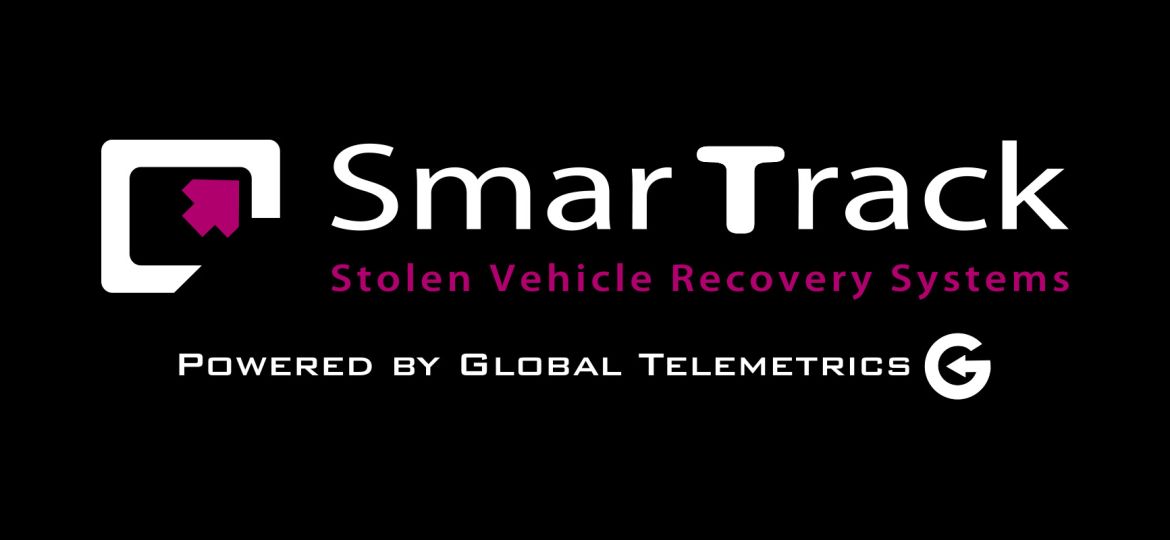 SmarTrack logo powered by Global Telemetrics